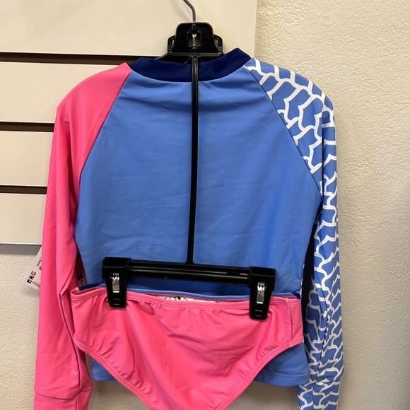 Limeapple Rashguard Set Dot - Picture 2 of 2